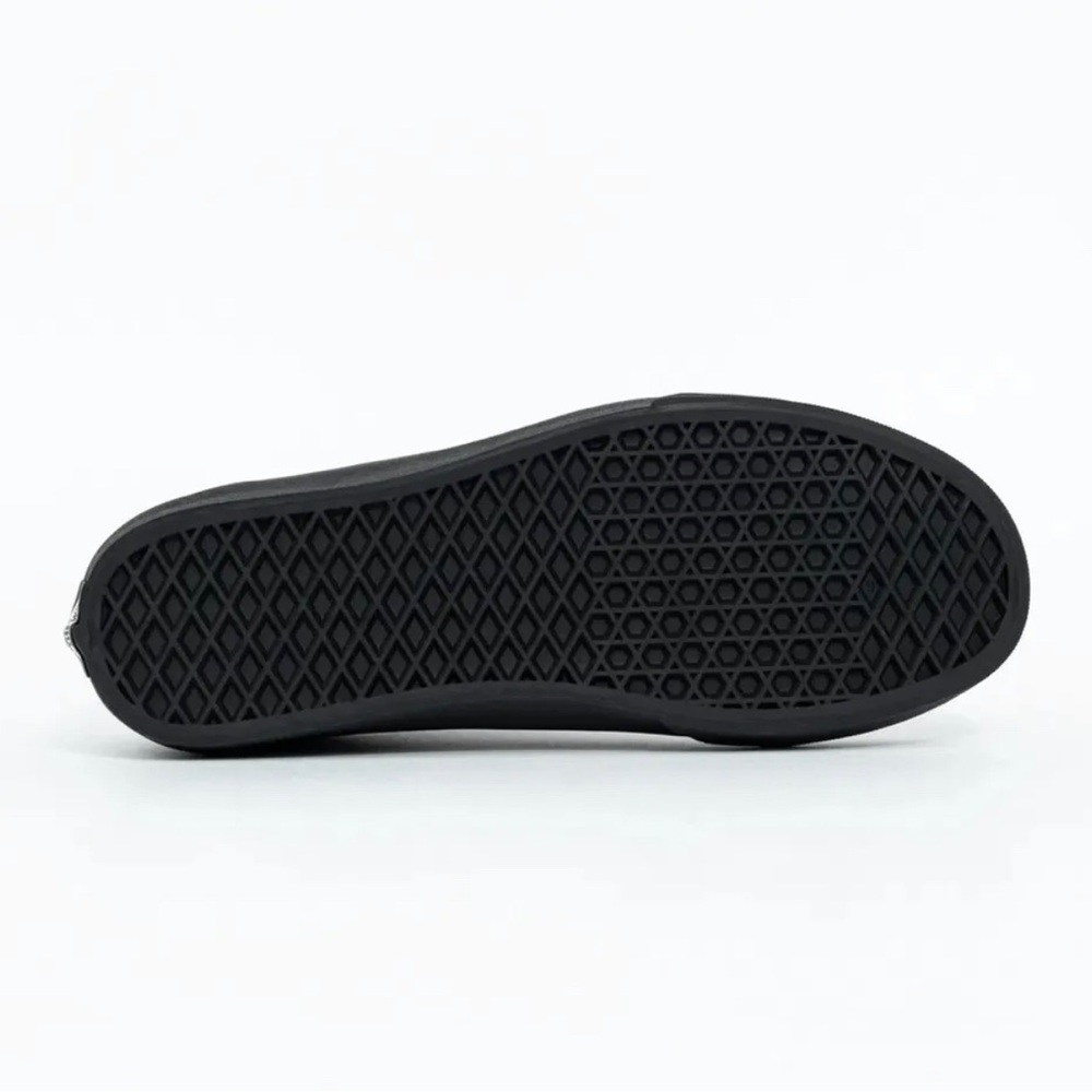 Vans Old Skool Leather Mono Black (Classic Tumble) Men’s/Women’s Sneakers - Picture 6 of 10